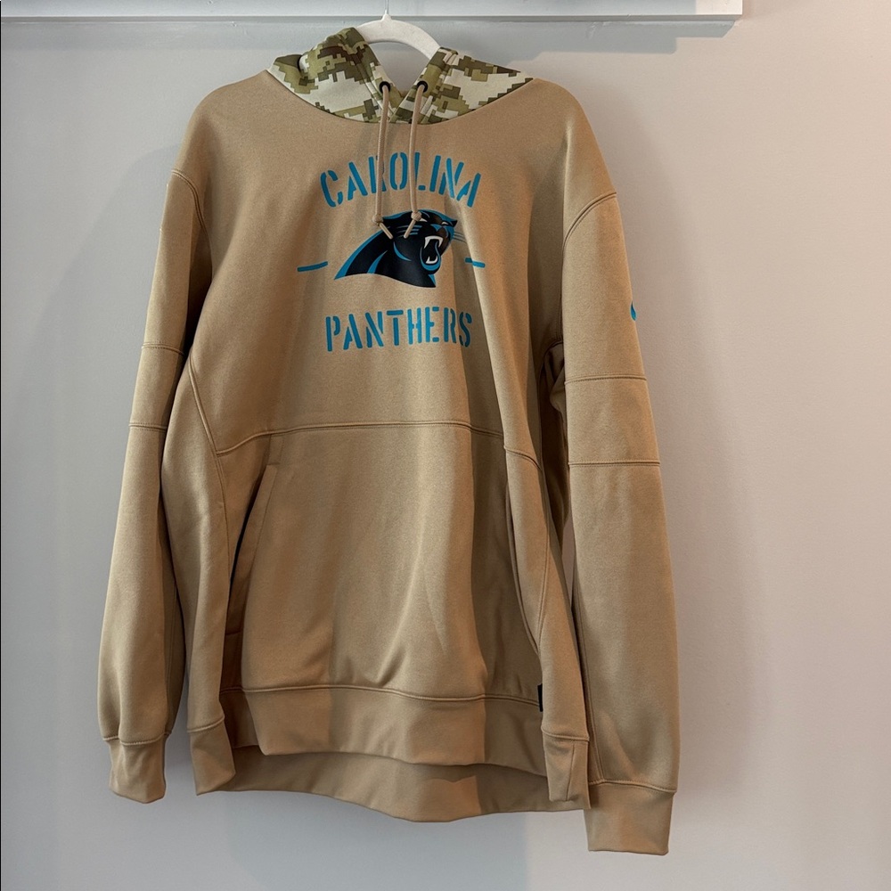 Carolina Panthers camo Nike hoodie sweatshirt